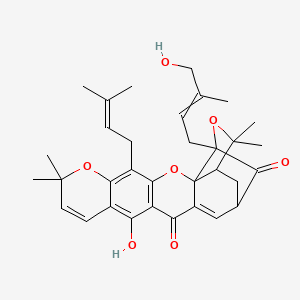 molecular formula C33H38O7 B3034248 Isomorellinol CAS No. 149655-53-8