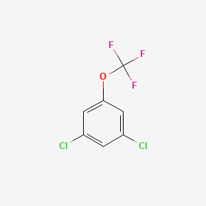 molecular formula C7H3Cl2F3O B3034267 1,3-Dichloro-5-(trifluoromethoxy)benzene CAS No. 151276-08-3