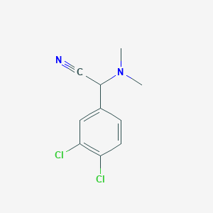 2-(3,4-Dichlorophenyl)-2-(dimethylamino)acetonitrile
