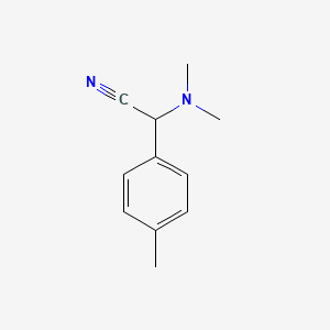 2-(Dimethylamino)-2-(4-methylphenyl)acetonitrile