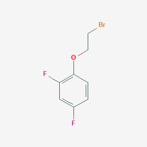molecular formula C8H7BrF2O B3034290 Benzene, 1-(2-bromoethoxy)-2,4-difluoro- CAS No. 152604-19-8