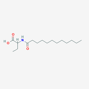 molecular formula C16H31NO3 B3034291 2-(dodecanoylamino)butanoic Acid CAS No. 152697-44-4