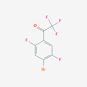 4'-Bromo-2,2,2,2',5'-pentafluoroacetophenone