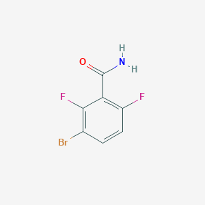 3-Bromo-2,6-difluorobenzamide