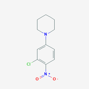 1-(3-Chloro-4-nitrophenyl)piperidine