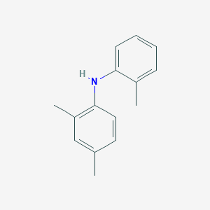 molecular formula C15H17N B3034313 2,4-二甲基-N-(邻甲苯基)苯胺 CAS No. 155960-55-7