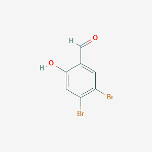 4,5-Dibromo-2-hydroxybenzaldehyde