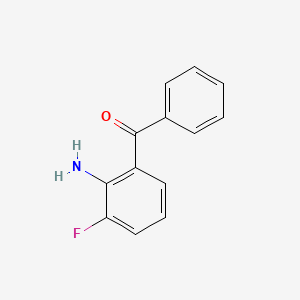 (2-Amino-3-fluorophenyl)(phenyl)methanone