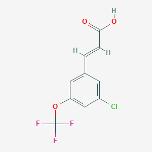 3-Chloro-5-(trifluoromethoxy)cinnamic acid