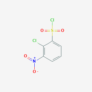 molecular formula C6H3Cl2NO4S B3034344 2-Chloro-3-nitrobenzenesulfonyl chloride CAS No. 15945-25-2