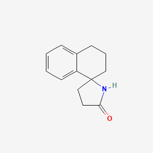 3,4-dihydro-2H-spiro[naphthalene-1,2'-pyrrolidin]-5'-one