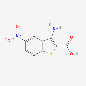 3-Amino-5-nitrobenzo[b]thiophene-2-carboxylic acid