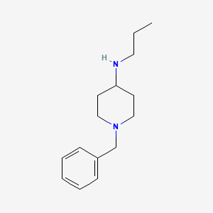 molecular formula C15H24N2 B3034355 1-benzyl-N-propylpiperidin-4-amine CAS No. 160358-05-4