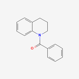 molecular formula C16H15NO B3034357 1-Benzoyl-1,2,3,4-tetrahydroquinoline CAS No. 16078-38-9