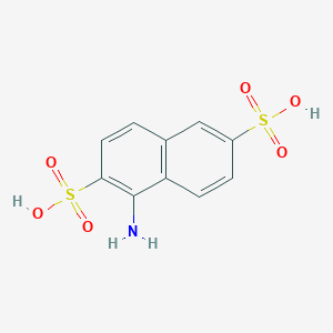 1-Aminonaphthalene-2,6-disulfonic acid