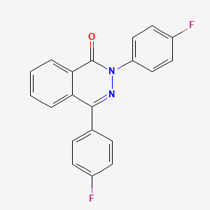 2,4-Bis(4-fluorophenyl)phthalazin-1-one