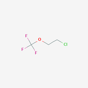 molecular formula C3H4ClF3O B3034379 1-Chloro-2-(trifluoromethoxy)ethane CAS No. 1645-95-0
