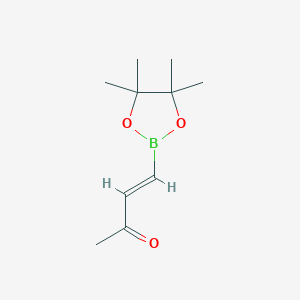 molecular formula C10H17BO3 B3034390 (E)-4-(4,4,5,5-tetramethyl-1,3,2-dioxaborolan-2-yl)but-3-en-2-one CAS No. 167896-52-8
