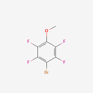 molecular formula C7H3BrF4O B3034392 1-Bromo-2,3,5,6-tetrafluoro-4-methoxybenzene CAS No. 1682-04-8