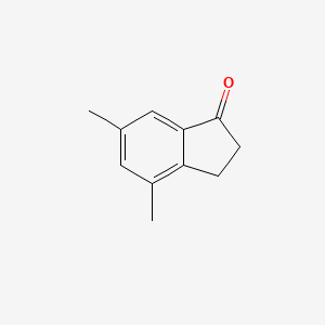 molecular formula C11H12O B3034394 1H-inden-1-one, 2,3-dihydro-4,6-dimethyl- CAS No. 1685-81-0