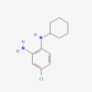 2-Amino-4-chloro-N-cyclohexylaniline