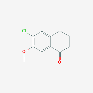 6-chloro-7-methoxy-3,4-dihydro-2H-naphthalen-1-one