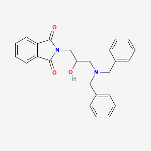 2-(3-(Dibenzylamino)-2-hydroxypropyl)isoindoline-1,3-dione