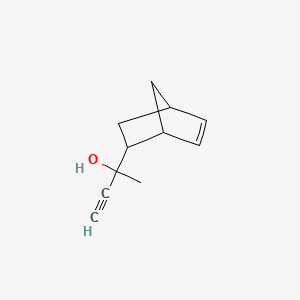 molecular formula C11H14O B3034427 2-Bicyclo[2.2.1]hept-5-en-2-ylbut-3-yn-2-ol CAS No. 17385-45-4