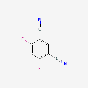 molecular formula C8H2F2N2 B3034440 1,3-Benzenedicarbonitrile, 4,6-difluoro- CAS No. 17654-70-5