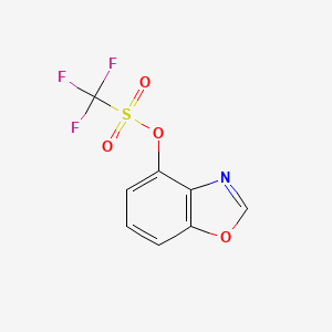 Benzo[D]oxazol-4-YL trifluoromethanesulfonate