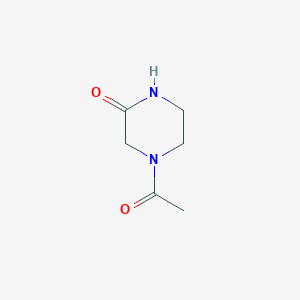 molecular formula C6H10N2O2 B3034452 4-Acetylpiperazin-2-one CAS No. 17796-61-1