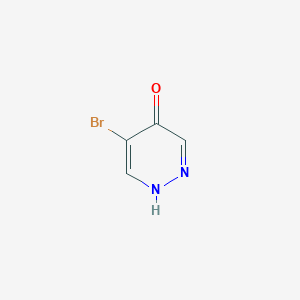 molecular formula C4H3BrN2O B3034460 5-Bromopyridazin-4-ol CAS No. 1784428-43-8