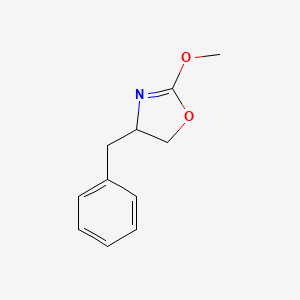 molecular formula C11H13NO2 B3034473 4-Benzyl-2-methoxy-4,5-dihydro-1,3-oxazole CAS No. 1794737-24-8