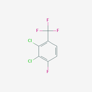 molecular formula C7H2Cl2F4 B3034490 2,3-Dichloro-4-fluorobenzotrifluoride CAS No. 1803718-60-6