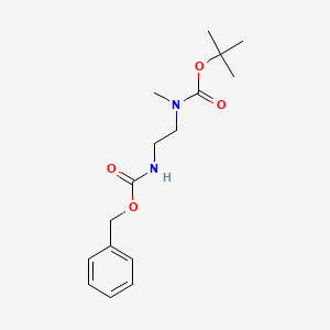 (2-Benzyloxycarbonylamino-ethyl)-methyl-carbamic acid tert-butyl ester