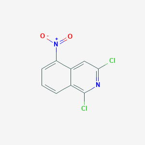 molecular formula C9H4Cl2N2O2 B3034507 1,3-Dichloro-5-nitroisoquinoline CAS No. 18203-64-0