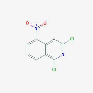 molecular formula C9H4Cl2N2O2 B3034507 1,3-二氯-5-硝基异喹啉 CAS No. 18203-64-0