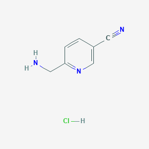 6-(Aminomethyl)pyridine-3-carbonitrile hydrochloride