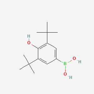 molecular formula C14H23BO3 B3034525 (3,5-Di-tert-butyl-4-hydroxyphenyl)boronic acid CAS No. 182344-15-6