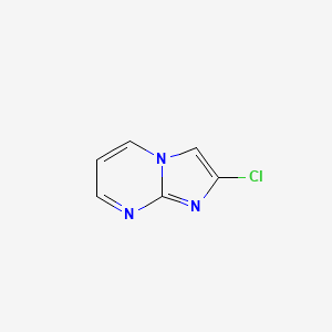 molecular formula C6H4ClN3 B3034555 2-氯咪唑并[1,2-a]嘧啶 CAS No. 189115-89-7