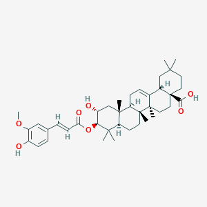 molecular formula C40H56O7 B3034558 Eucalyptolic acid CAS No. 189272-68-2