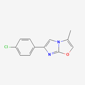 6-(4-Chlorophenyl)-3-methylimidazo[2,1-b][1,3]oxazole