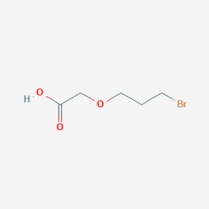 molecular formula C5H9BrO3 B3034624 2-(3-溴丙氧基)乙酸 CAS No. 198422-74-1