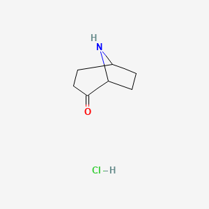 molecular formula C7H12ClNO B3034647 8-Azabicyclo[3.2.1]octan-2-one hydrochloride CAS No. 2007921-32-4