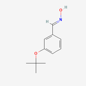 (E)-3-(tert-Butoxy)benzaldehyde oxime