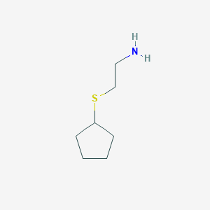 [2-(Cyclopentylthio)ethyl]amine