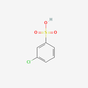 molecular formula C6H5ClO3S B3034685 3-chlorobenzenesulfonic Acid CAS No. 20677-52-5