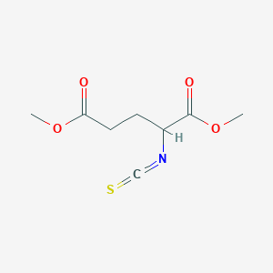 molecular formula C8H11NO4S B3034712 Dimethyl 2-isothiocyanatopentanedioate CAS No. 21055-50-5