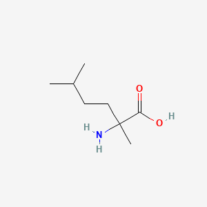 molecular formula C8H17NO2 B3034716 2-Amino-2,5-dimethylhexanoic acid CAS No. 21160-88-3