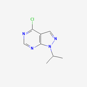 4-Chloro-1-isopropyl-1H-pyrazolo[3,4-D]pyrimidine